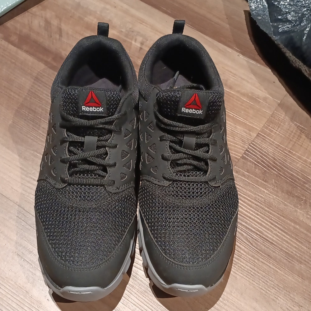 Reebok Black Athletic Sneakers